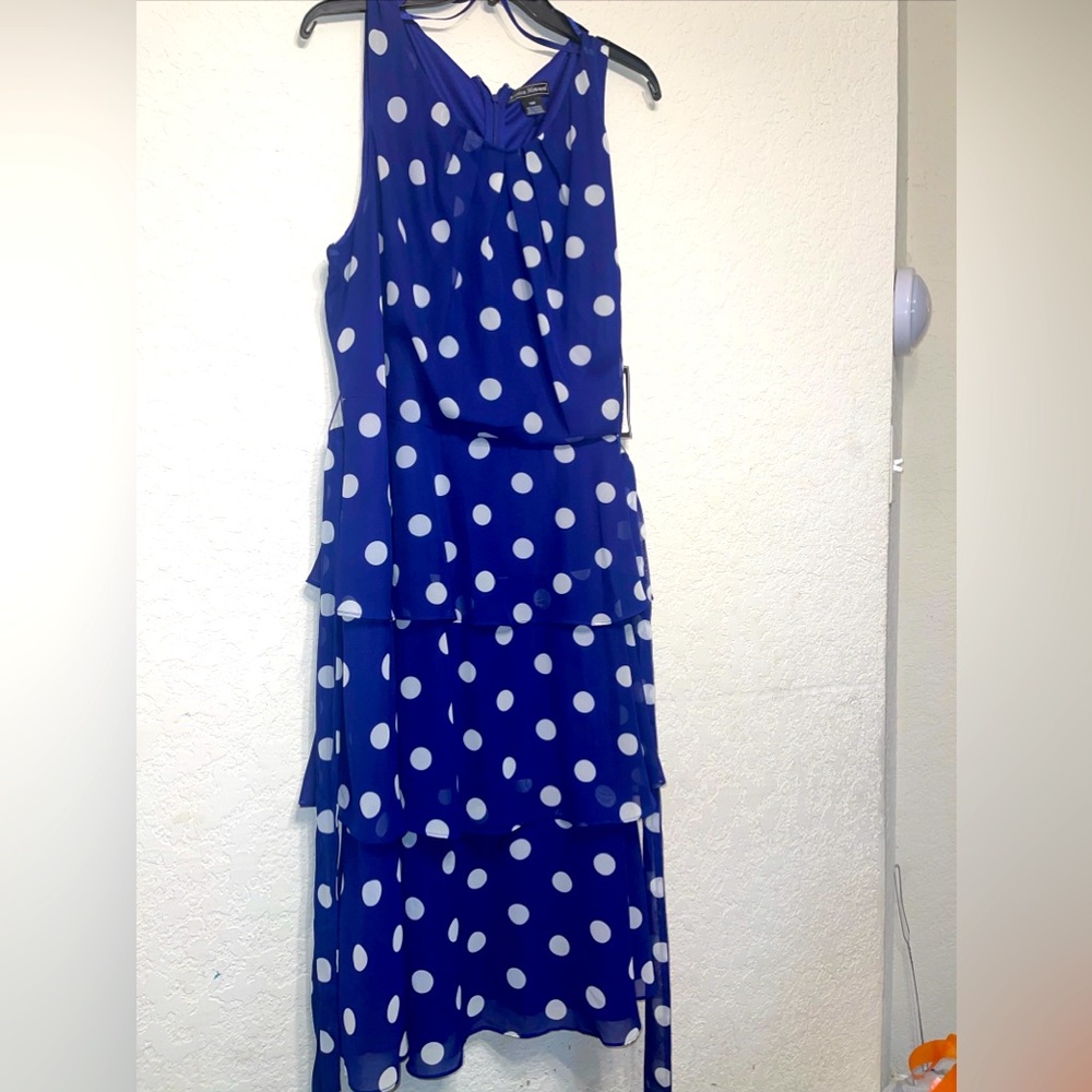 NWT JESSICA HOWARD POLKA DOT DRESS 18W